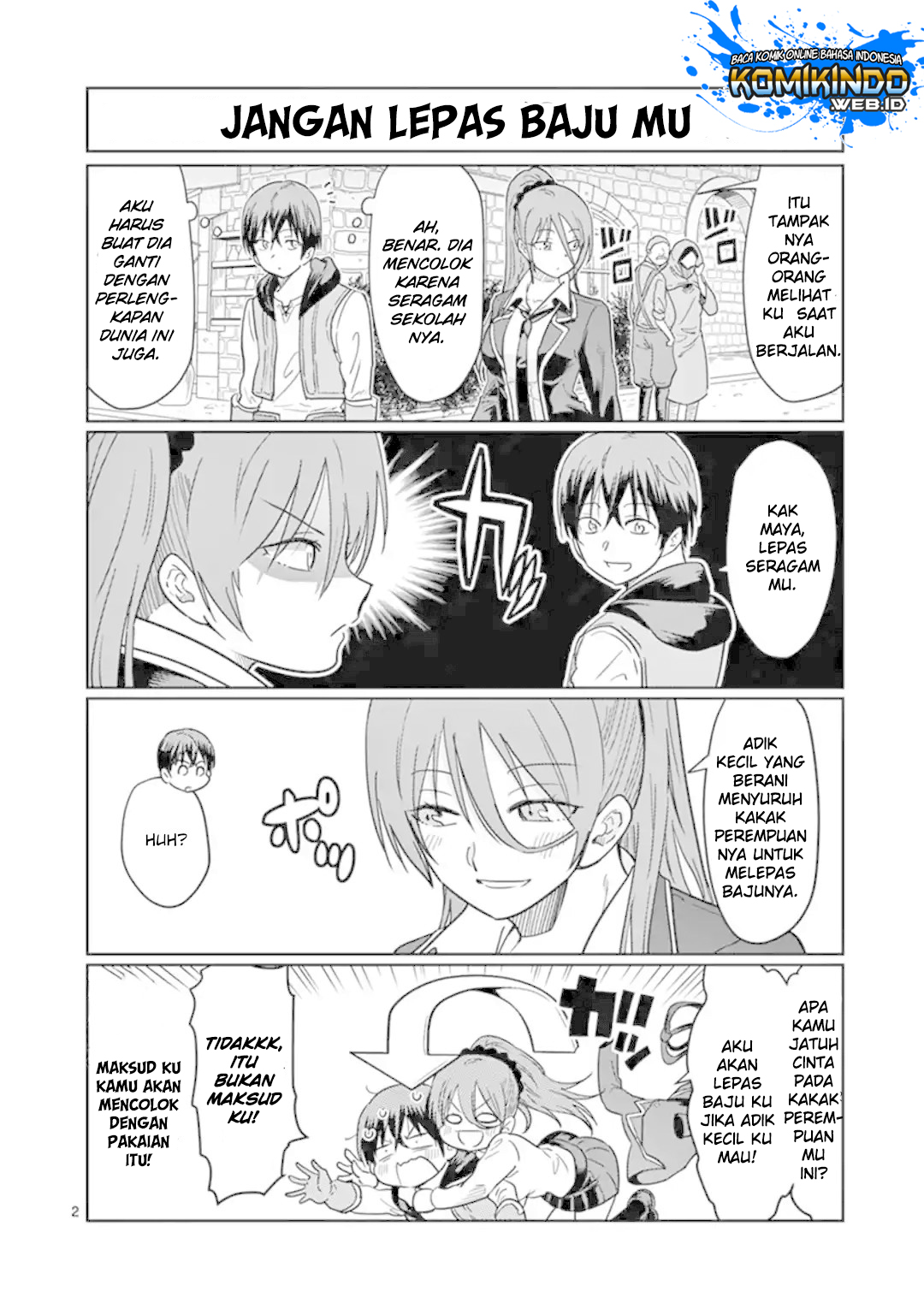 Isekai One Turn Kill Nee-san Chapter 02.5 Gambar 3